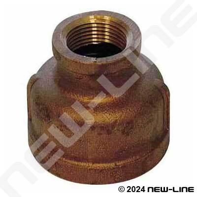 Cast Brass Reducer Coupling (Standard/Common)