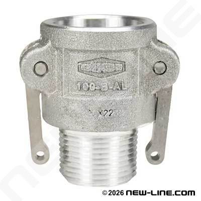 Dixon Bayco Aluminum Part B Camlock - Male NPT Coupler