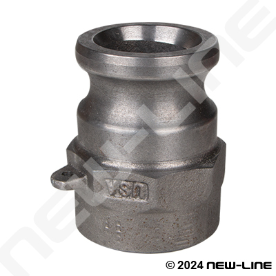 Heavy Duty Pattern Ductile Iron Part A Camlock -FNPT Adapter