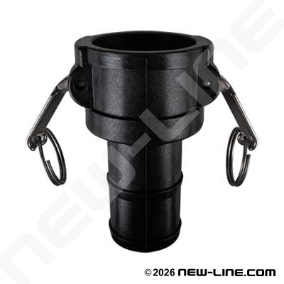 Heavy Duty Polypropylene Part C Camlock - Hose Coupler
