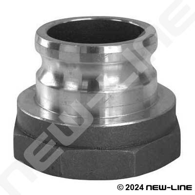 Stainless Jump Size Part A Male Camlock x FNPT Jump Size