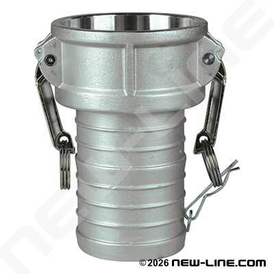 Heavy Duty Plated Malleable Iron Part C Camlock - Hose Coupl