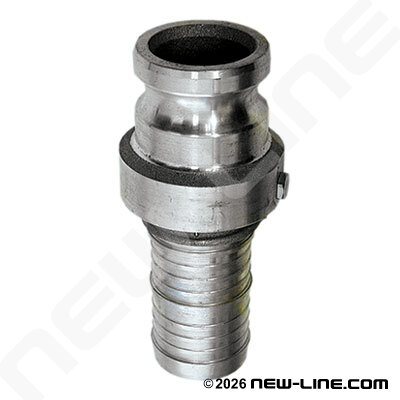 Stainless Camlock Part E - Hose Swivel Adapter