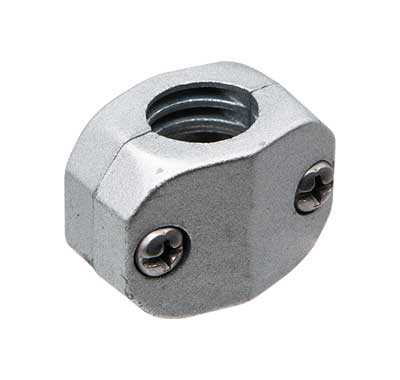 Zinc Clamp For Hose Repair w/ Stainless Screw