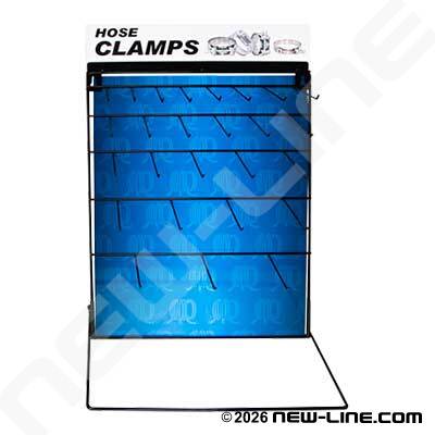 T-Bolt or Gear Clamp Rack w/ 26 Hooks