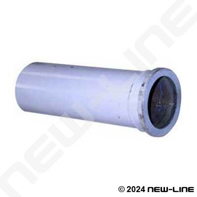 10Ft Slick Line Hard Pipe with Heavy Duty Ends