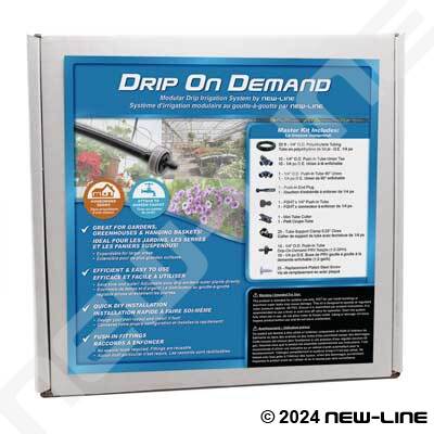 Drip-On-Demand Kits - Modular Drip Soaker Irrigation System