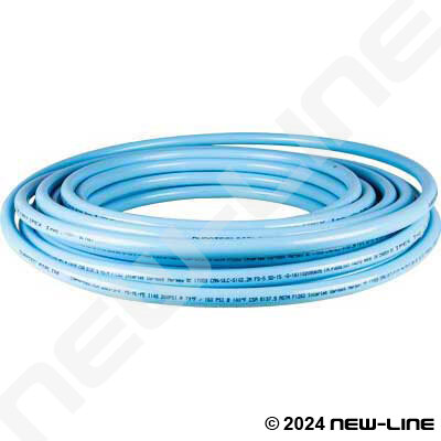 Blue Premium Vinyl Airline or Water Tubing 3/4" ID 1" OD 100' ft Roll 