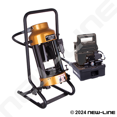 NHC-100 Portable Crimper with 115 Electric Pump <No Dies>