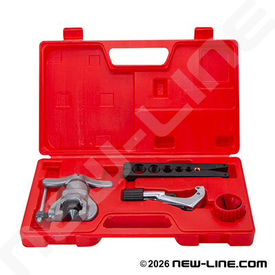 Flaring Tool Kit For Copper Tubing With Cutter And Reamer