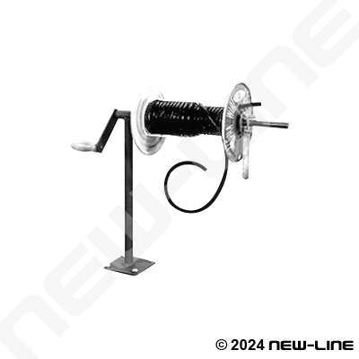 Small Spool Winder/Dispenser - Single Pedestal