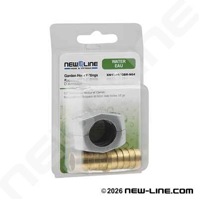 Express Pack Brass Mender w/ Zinc Clamp Kits
