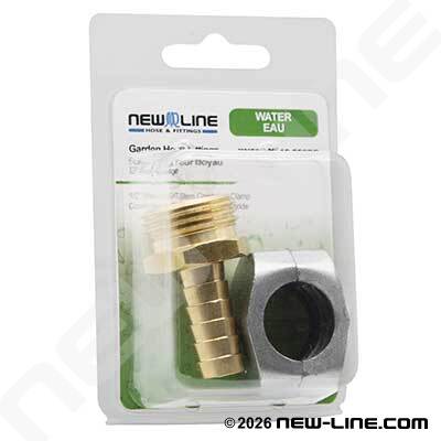 Express Pack Brass MGHT Stem w/ 2pcs Repair Clamp