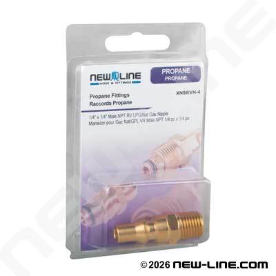 Express Pack Propane RV LPG/Natural Gas Nipple