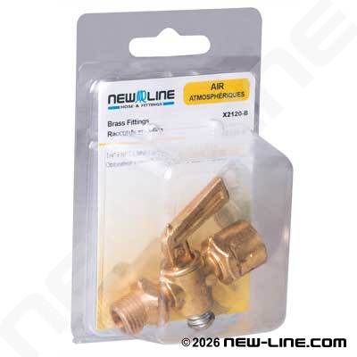 Express Pack Female NPT X Male NPT Spring Bottom Valve