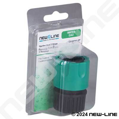 Express Pack Poly GHT StraightThru Quick Connect Coupler
