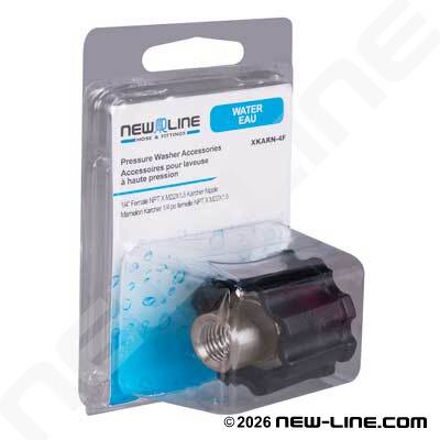 Express Pack Female NPT x M22x1.5 Karcher Coupler