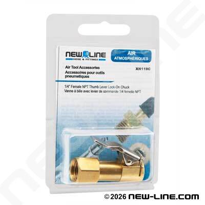 Express Pack Thumb Lever Lock-On Air Chuck