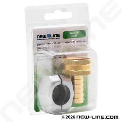 Express Pack Brass FGHT Stem w/ 2pcs Repair Clamp