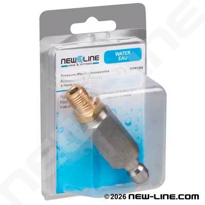 Express Pack InLine Filter Male QC x Male NPT Out