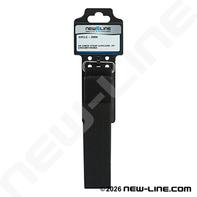 Black Velcro HD Cinch Straps - Retail Packaging