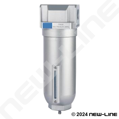 Standard Air Filter, Manual Drain (3/4-1" Body)