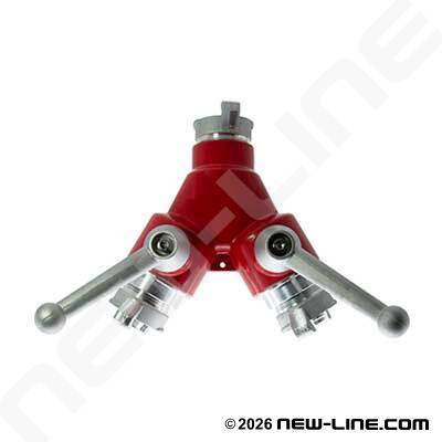Female Hardcoat Alum Y/Shut Off Valves & Instantaneous Ends