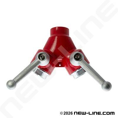 Female Hardcoat Alum Y/Shut Off Valves