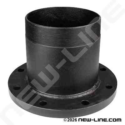 150# Forged Steel Raised Face Union Flange x Male NPT