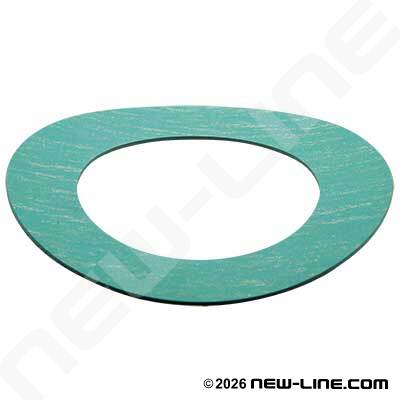 Nitrile Fibre 300# Raised Face Flange Gasket (1/16")