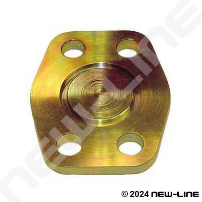 AF FCP-20 No O-Ring Groove #20 Code 61 Flange Cover Plate 
