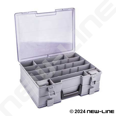 Adjustable Flexstock large dual satchel case