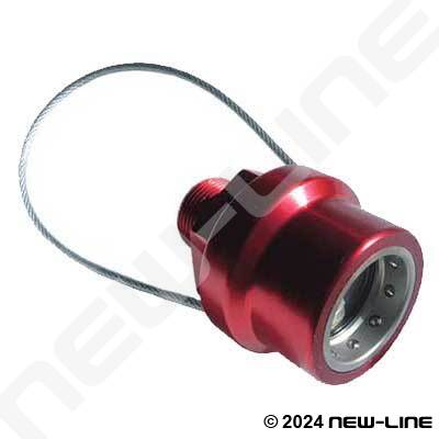 Flomax Eng Disp Nozzle/Coupler Ball Lock (Multiple Colors)