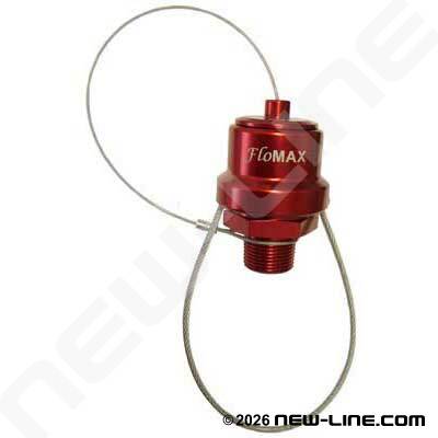Flomax Eng Disp Nozzle/Coupler Ball Lock w/Plug (Multi Color