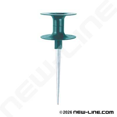 Stake Garden Hose Guide