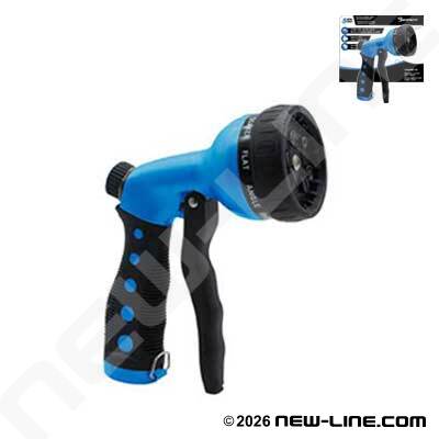 Blue 5-Metal Front Pull Trigger 7-Pattern w/ Insulated Grip