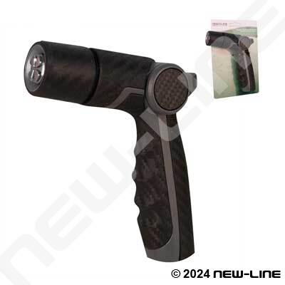 Thumb Control Metal Adjustable Nozzle w/ Insulated Grip