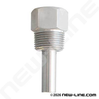 316SS NPT Threaded Thermowell