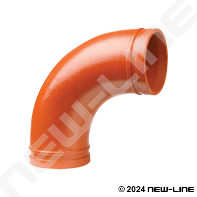 Grooved x Grooved Long Radius 90° Elbow