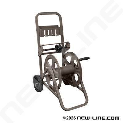 Pro-Grade Metal 2 Wheel Hose Reel Cart