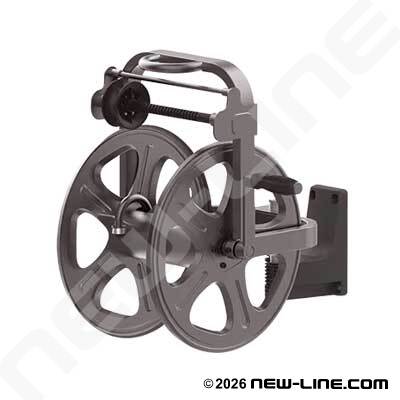 Pro-Grade Metal Wall Mount Hose Reel