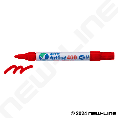 Red Jiffy EK400 Artline Paint Marker