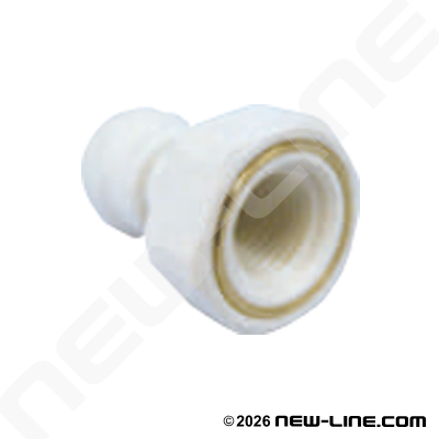 John Guest Polypro Push-In Tube x Female Thread