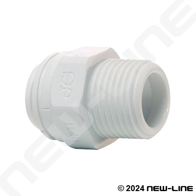 John Guest Polypro Tube x Male Thread Push-In Fitting