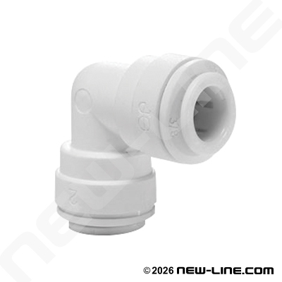 John Guest Polypro 90° Tube Union Elbow