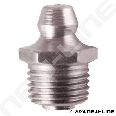 10 3/16 Grease Fitting Straight  Drive *SHIPS FROM USA* Zerk Nipples 
