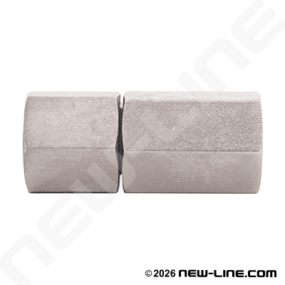 Female JIC Stem x Female NPT Straight Live Swivel