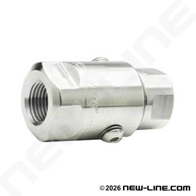 Heavy Duty FNPT Barrel x FNPT Straight Live Swivel