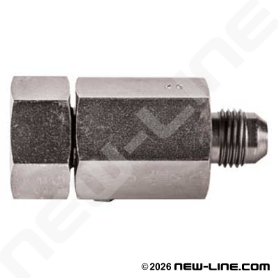 Male JIC Stem x Female JIC Straight Live Swivel