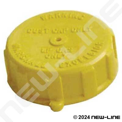Female Threaded Acme Caps(Yellow Plastic,Brass,Plated Steel)